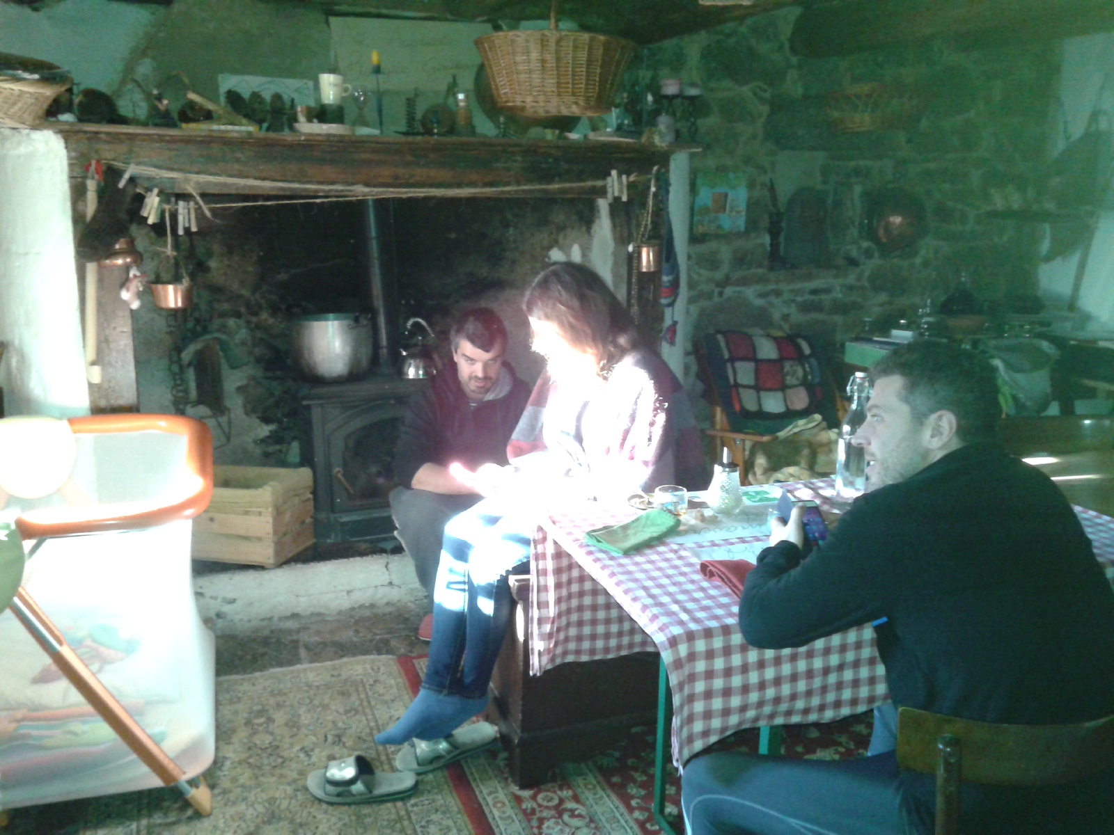 Pasti conviviali in agriturismo