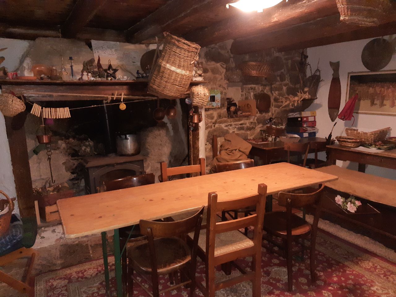 Sala ristorante agriturismo